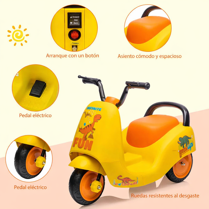 Coche eléctrico infantil a batería